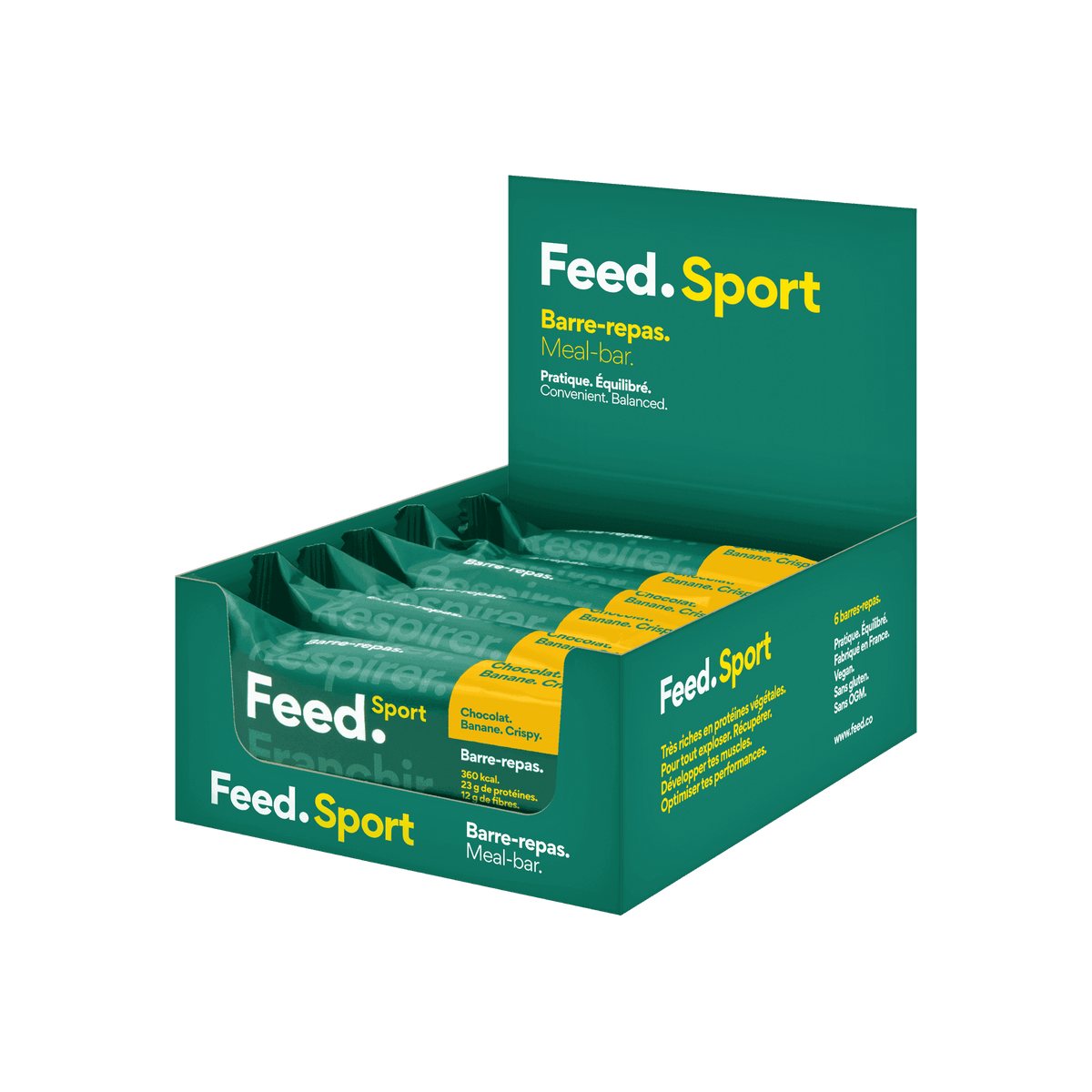 Chocolat. Banane. Crispy. 